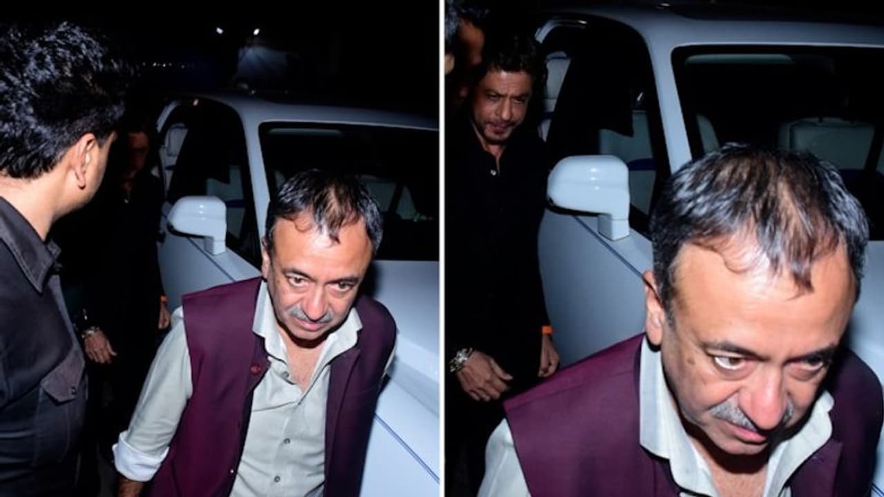 'Dunki': Shah Rukh Khan, Rajkumar Hirani bring Bollywood's finest together at Mumbai soiree [WATCH]