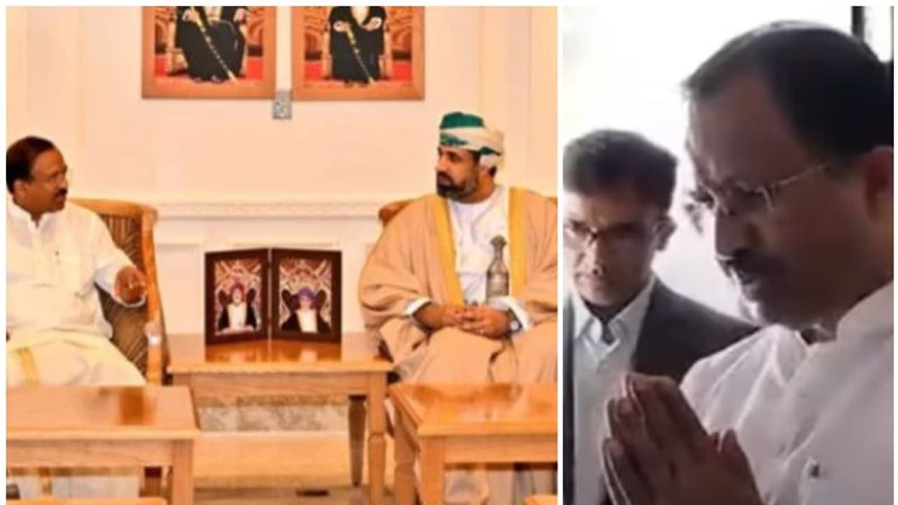 മസ്കറ്റിലെ ശിവക്ഷേത്രവും മസ്ജിദും സന്ദര്ശിച്ച് വി മുരളീധരന്, തൊഴില് മന്ത്രിയുമായി കൂടിക്കാഴ്ച നടത്തി മസ്കറ്റിലെ ശിവക്ഷേത്രവും മസ്ജിദും സന്ദര്ശിച്ച് വി മുരളീധരന്, തൊഴില് മന്ത്രിയുമായി കൂടിക്കാഴ്ച നടത്തി