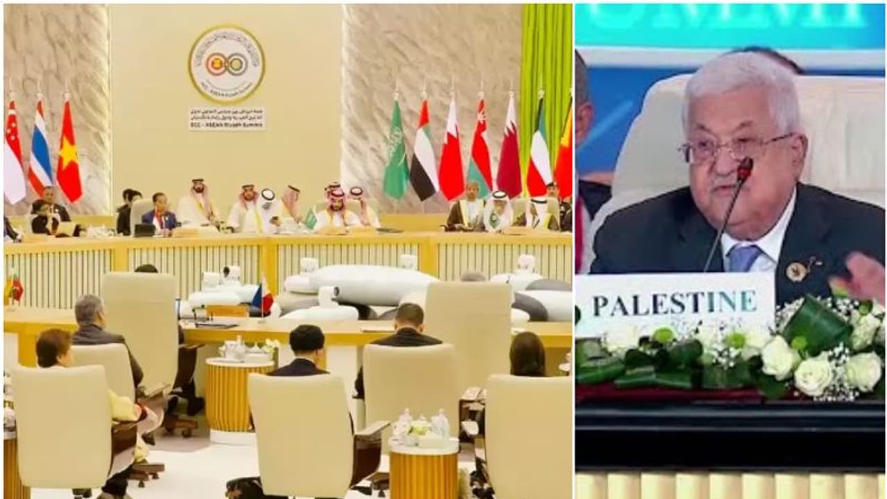 'പലസ്തീൻ ജനത എവിടേക്കും ഓടിപ്പോകാൻ ഉദ്ദേശിക്കുന്നില്ലെന്ന്'പ്രസിഡൻ്റ് മഹമൂദ്, അറബ് ഉച്ചകോടിയിൽ സമാധാന ശ്രമം 'പലസ്തീൻ ജനത എവിടേക്കും ഓടിപ്പോകാൻ ഉദ്ദേശിക്കുന്നില്ലെന്ന്'പ്രസിഡൻ്റ് മഹമൂദ്, അറബ് ഉച്ചകോടിയിൽ സമാധാന ശ്രമം