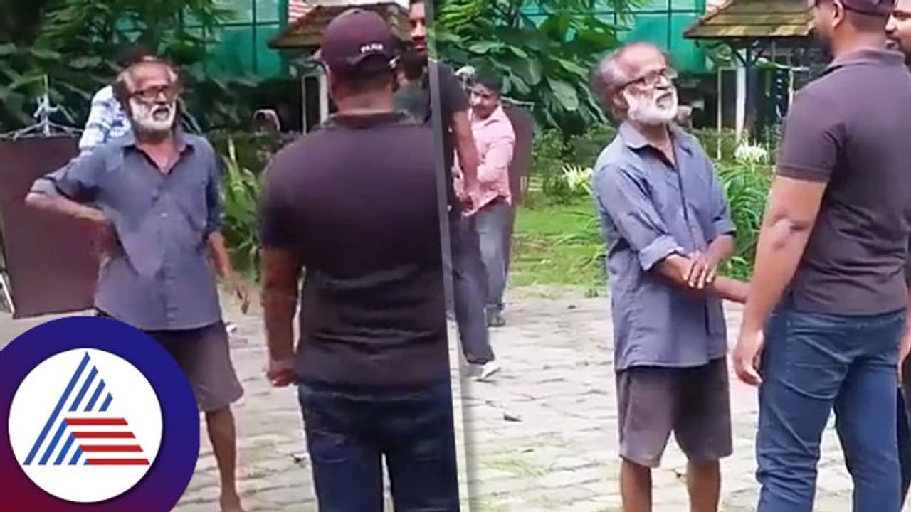 அச்சு அசல் ரஜினியை போலவே இருக்கும் நபர்.. ரசிகர்களே நம்பிட்டாங்க.. வைரல் வீடியோ..