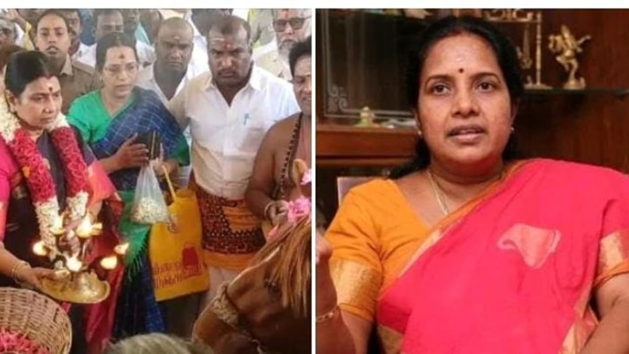 துர்கா ஸ்டாலின் கோயில்களுக்குச் செல்வதை பாஜகவினர் யாரும் படம் எடுக்கவில்லை.. திமுகவினரே பரப்புகின்றனர் வானதி 