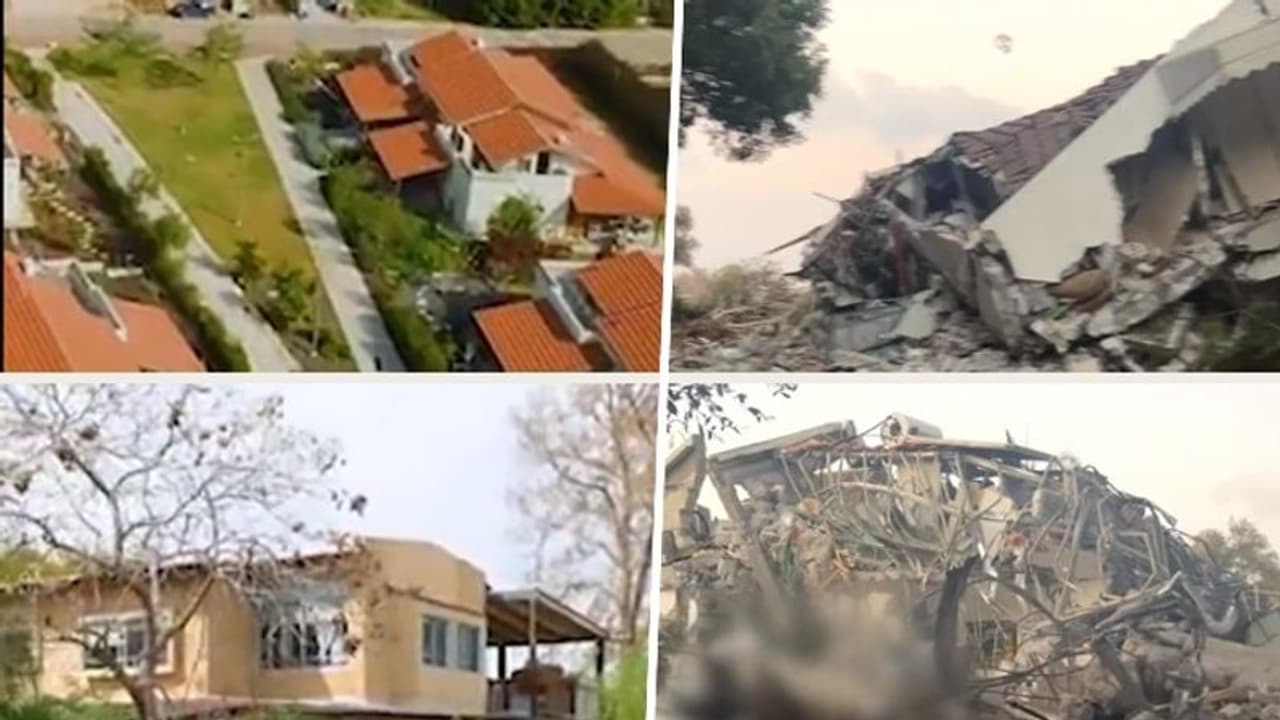A community shattered by Hamas: Watch before and after footage of Kibbutz Be'eri where over 130 people died A community shattered by Hamas: Watch before and after footage of Kibbutz Be'eri where over 130 people died