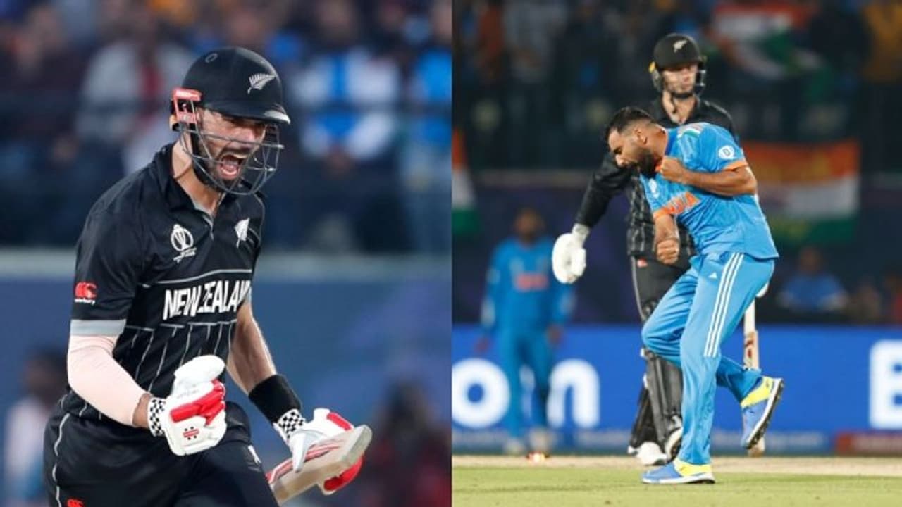 പ്രഹരിച്ച് ഡാരിൽ മിച്ചലും രചിൻ രവീന്ദ്രയും; 5 വിക്കറ്റുമായി ഷമി; കിവീസിനെതിരെ ഇന്ത്യക്ക് 274 റൺസ് വിജയലക്ഷ്യം