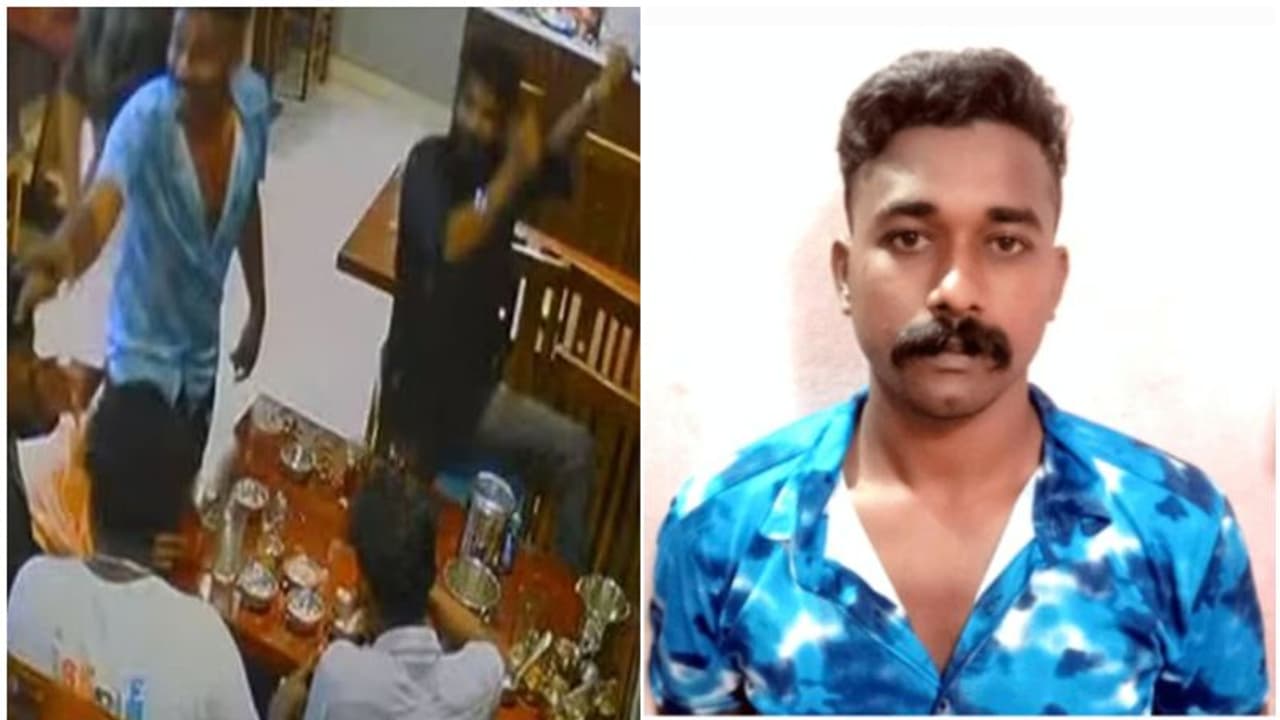 ഒറ്റ ദിവസം, രണ്ട് ബാറുകളിൽ വാളുമായി ആക്രമണം; പ്രതി പിടിയിൽ, 'കാത്തിരിക്കുന്നത് മറ്റൊരു കുരുക്ക്' ഒറ്റ ദിവസം, രണ്ട് ബാറുകളിൽ വാളുമായി ആക്രമണം; പ്രതി പിടിയിൽ, 'കാത്തിരിക്കുന്നത് മറ്റൊരു കുരുക്ക്'