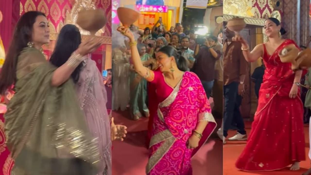 Rani Mukerji to Sushmita Sen, what is the Dhunuchi dance that celebrities are performing 