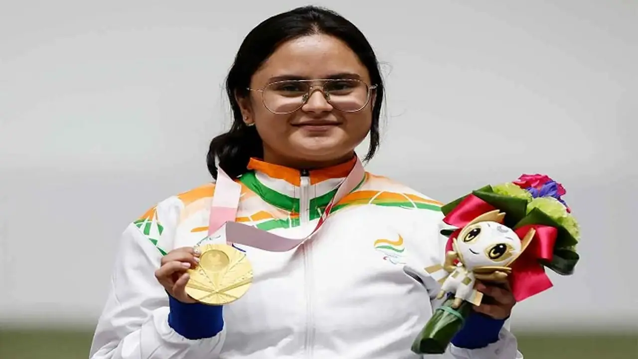 பெண்களுக்கான 10 மீ ஏர் ரைபிள் SH1 பிரிவில் அவானி லேகராவுக்கு தங்கம் – இந்தியா 11 பதக்கங்களுடன் 2ஆவது இடம்! பெண்களுக்கான 10 மீ ஏர் ரைபிள் SH1 பிரிவில் அவானி லேகராவுக்கு தங்கம் – இந்தியா 11 பதக்கங்களுடன் 2ஆவது இடம்!