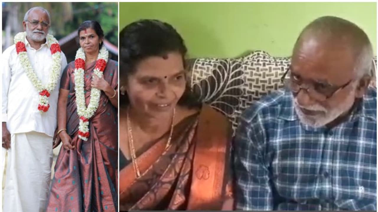 കൊട്ടും കുരവയുമായി മുന്നിൽ നിന്ന് മക്കൾ; മല്ലികയ്ക്ക് വരനായി രാധാകൃഷ്ണക്കുറുപ്പ്, ഇനി ജീവിതം തുന്തനാനേനാ! കൊട്ടും കുരവയുമായി മുന്നിൽ നിന്ന് മക്കൾ; മല്ലികയ്ക്ക് വരനായി രാധാകൃഷ്ണക്കുറുപ്പ്, ഇനി ജീവിതം തുന്തനാനേനാ!