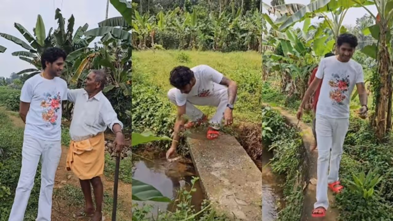 'കോട്ടാത്തലയ്ക്ക് അഭിമാനമല്ലേ..', നാട്ടിൻപുറ മനോഹാരിതയിൽ അഖിൽ, 'നൊസ്റ്റു അടിച്ചെ'ന്ന് കമന്റുകൾ