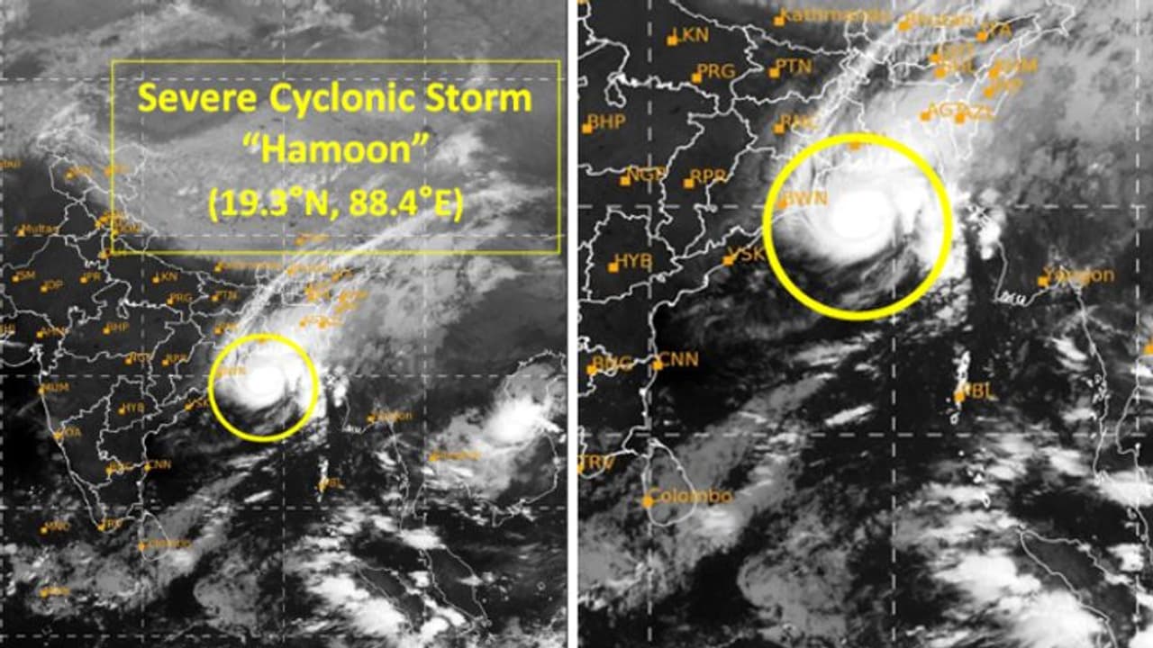 ഹമൂണ് തീവ്രചുഴലിക്കാറ്റായി; ഏഴ് സംസ്ഥാനങ്ങള് ജാഗ്രതയില് ഹമൂണ് തീവ്രചുഴലിക്കാറ്റായി; ഏഴ് സംസ്ഥാനങ്ങള് ജാഗ്രതയില്