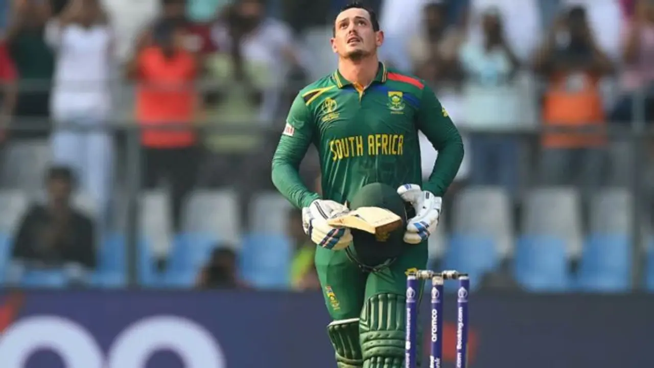 SA vs BAN:உலக கோப்பை வரலாற்றில் சரித்திர சாதனை படைத்த குயீண்டன் டி காக் – விக்கெட் கீப்பராக 174 அடித்து சாதனை!