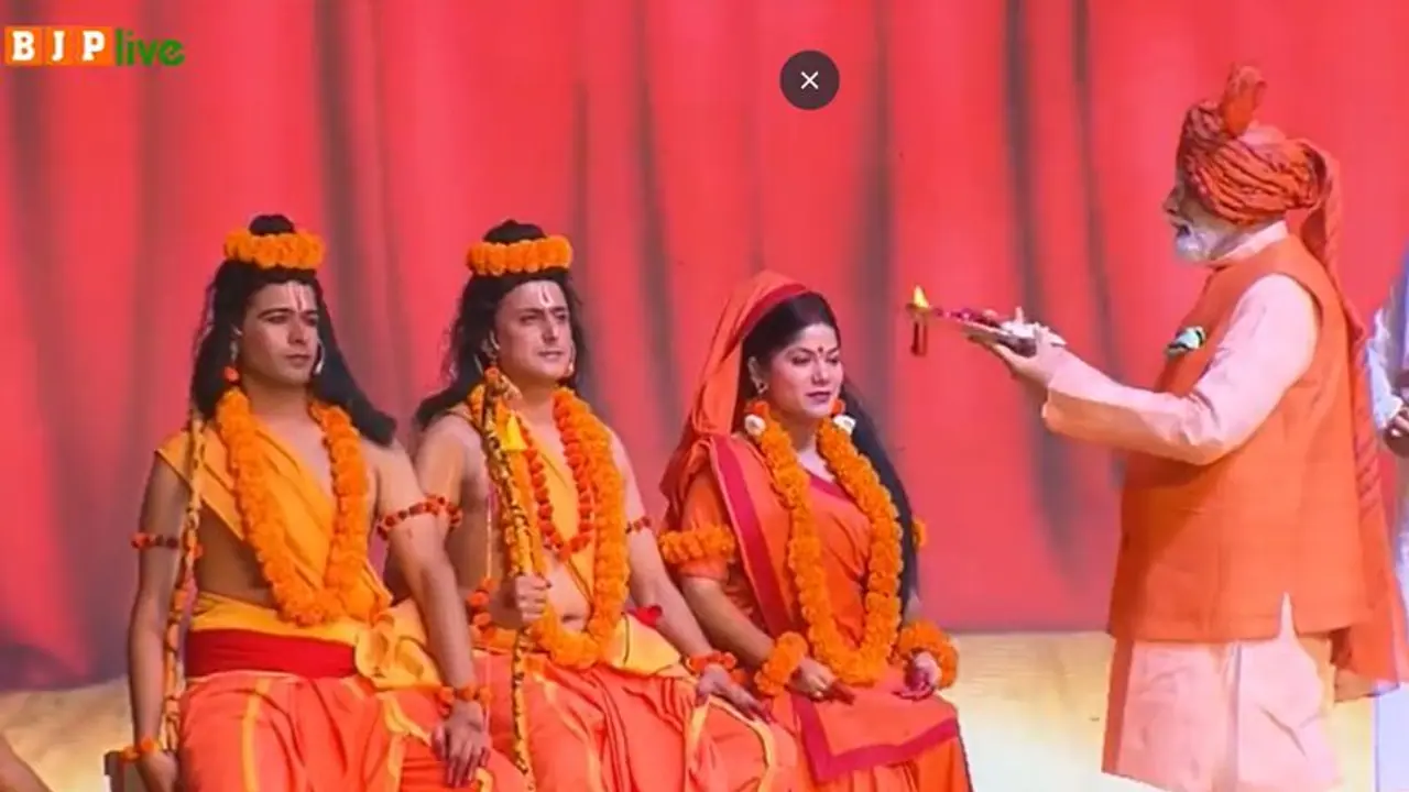रामलीला मैदान से राम मंदिर का जिक्र,जानें PM मोदी के भाषण के बड़ी बातें 