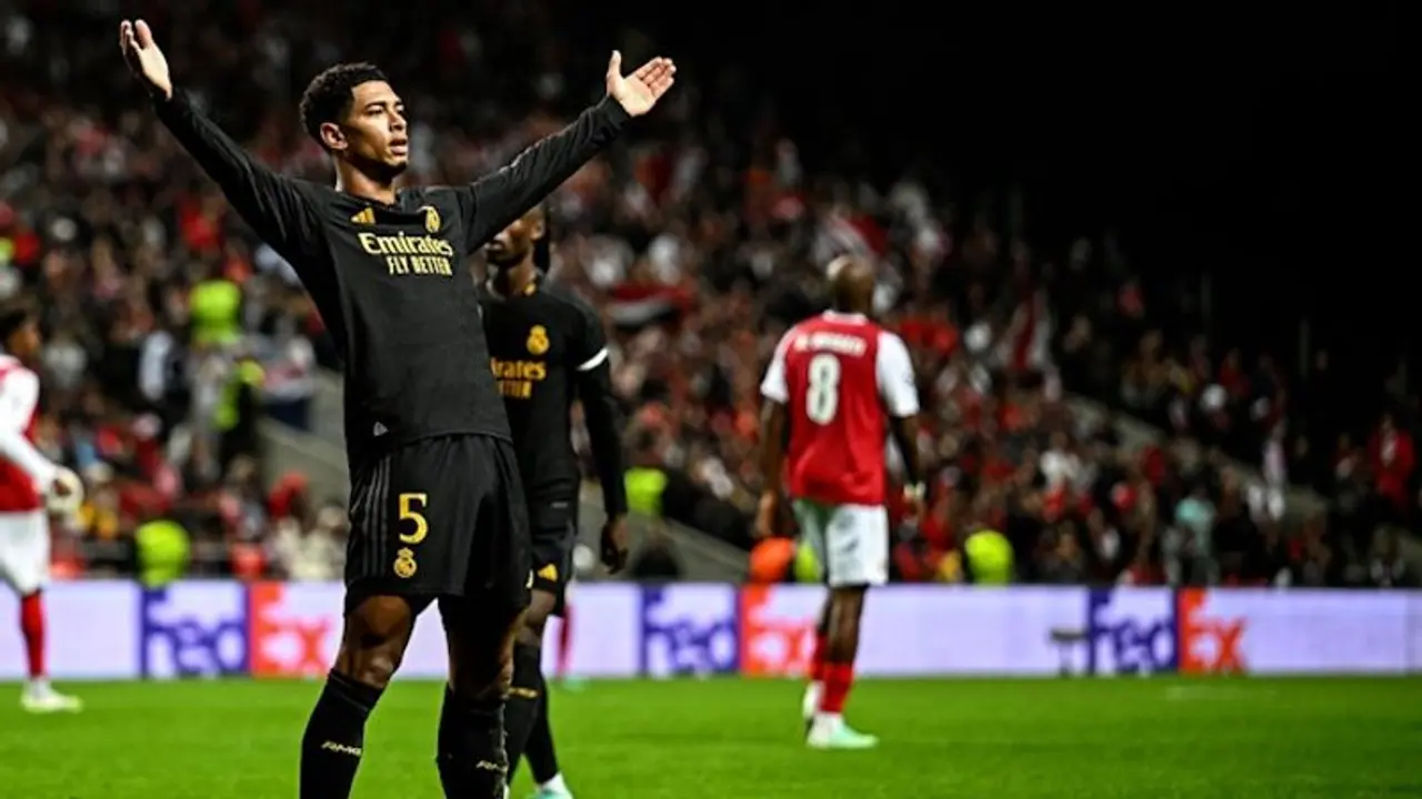 Jude Bellingham's sensational run continues with third Champions League goal for Real Madrid