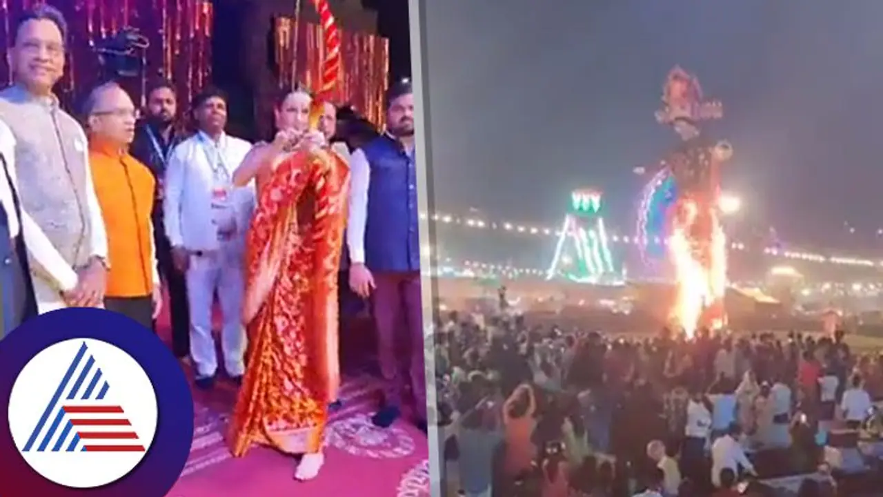 ಇತಿಹಾಸ ಸೃಷ್ಟಿಸಿದ ನಟಿ ಕಂಗನಾ ರಣಾವತ್‌: 50 ವರ್ಷಗಳ ದಾಖಲೆ ಮುರಿದು ರಾವಣ ದಹನ! 