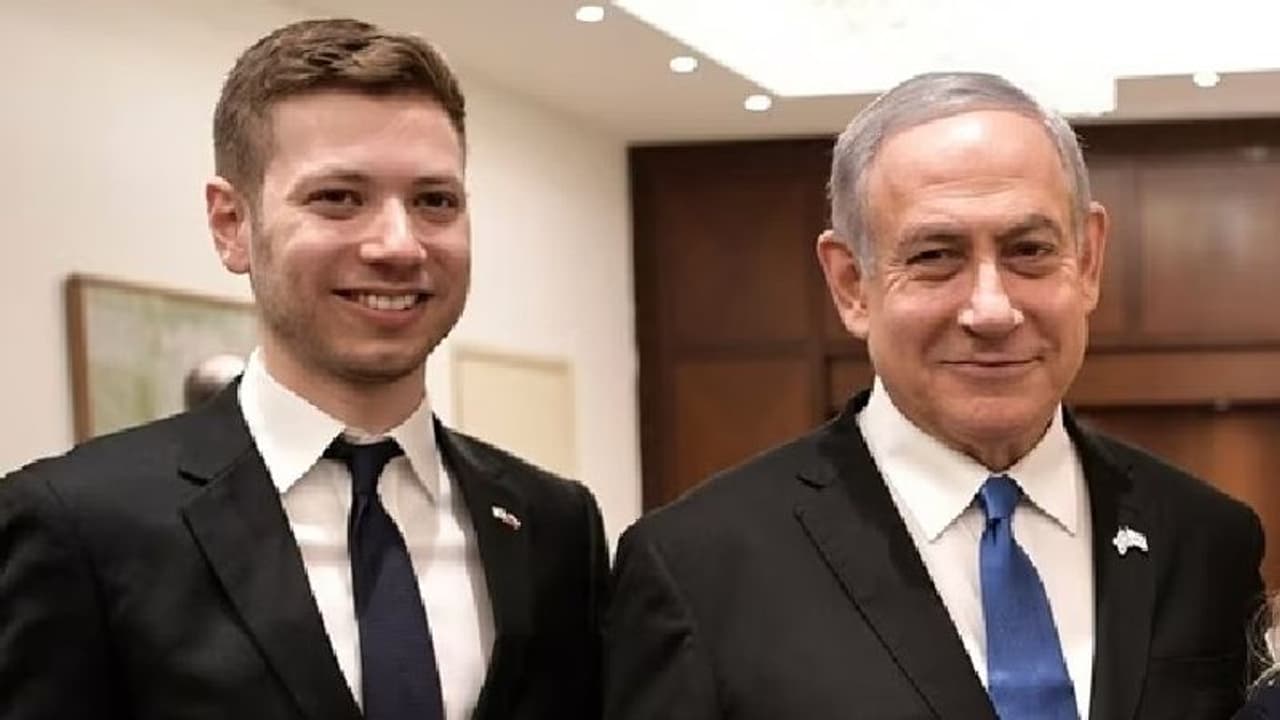 ದೇಶದಲ್ಲಿ ಯುದ್ಧ : ಅಮೆರಿಕದಲ್ಲಿ ಜಾಲಿ ಮೂಡ್‌ನಲ್ಲಿ ಇಸ್ರೇಲ್ ಅಧ್ಯಕರ ಮಗ?