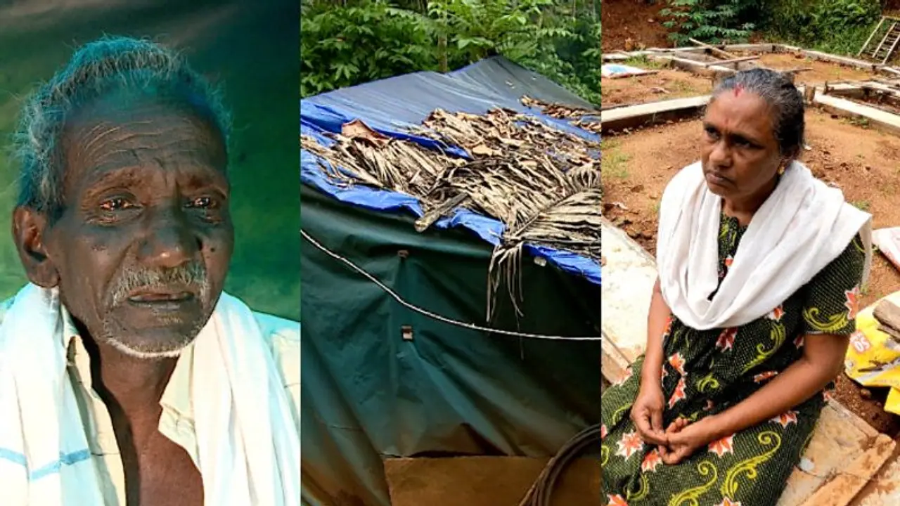 താളം തെറ്റി ലൈഫ് പദ്ധതി, വീടുപണി മുടങ്ങി; ടാർപോളിൻ കെട്ടിയ കൂരയിൽ അര്ബുദ രോഗിക്ക് ദുരിത ജീവിതം താളം തെറ്റി ലൈഫ് പദ്ധതി, വീടുപണി മുടങ്ങി; ടാർപോളിൻ കെട്ടിയ കൂരയിൽ അര്ബുദ രോഗിക്ക് ദുരിത ജീവിതം