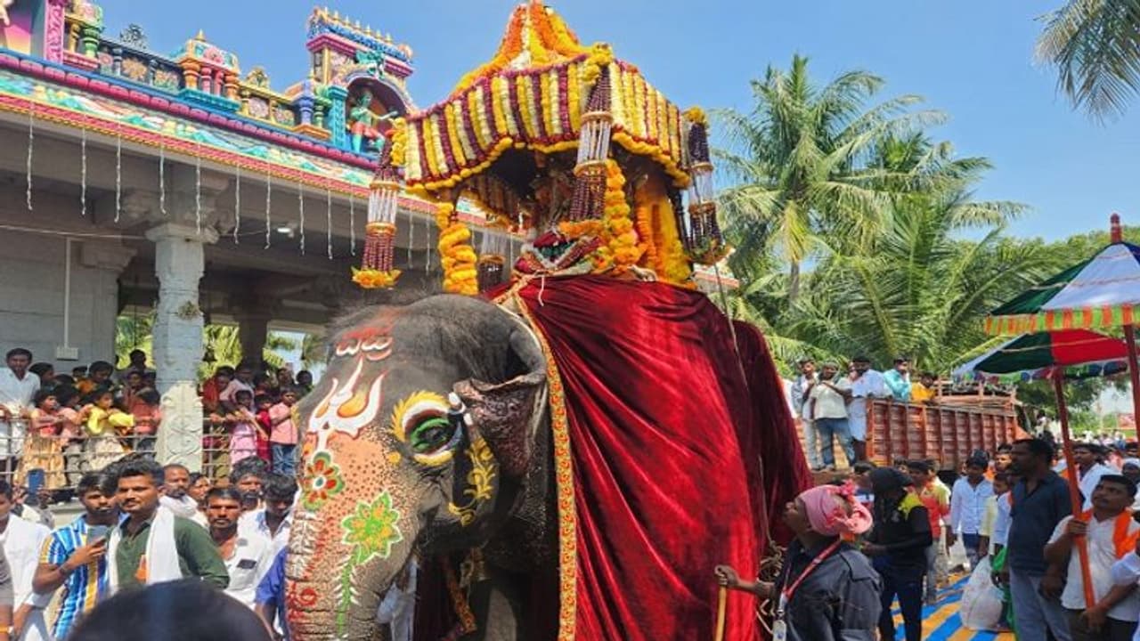 ರಾಯಚೂರು: ಹೀರಾ ಗ್ರಾಮದಲ್ಲಿ ಅದ್ದೂರಿ ಜಂಬೂಸವಾರಿ..! ರಾಯಚೂರು: ಹೀರಾ ಗ್ರಾಮದಲ್ಲಿ ಅದ್ದೂರಿ ಜಂಬೂಸವಾರಿ..!