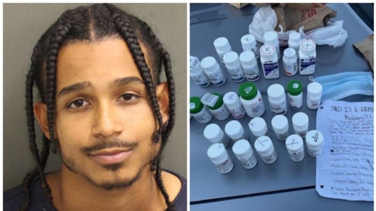 തോക്ക് ചൂണ്ടി ഫാർമസിയില് നിന്നും വയാഗ്ര കവർന്ന യുവാവ് പിടിയിൽ തോക്ക് ചൂണ്ടി ഫാർമസിയില് നിന്നും വയാഗ്ര കവർന്ന യുവാവ് പിടിയിൽ