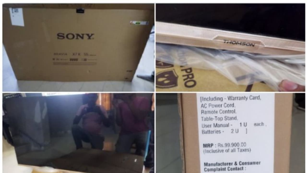 ഒരു ലക്ഷം വിലയുള്ള സോണി ടിവിക്ക് ഫ്ലിപ്കാര്ട്ട് വഴി ഓര്ഡര് നല്കി; കിട്ടിയത് കണ്ടാല് തലയില് കൈവയ്ക്കും! ഒരു ലക്ഷം വിലയുള്ള സോണി ടിവിക്ക് ഫ്ലിപ്കാര്ട്ട് വഴി ഓര്ഡര് നല്കി; കിട്ടിയത് കണ്ടാല് തലയില് കൈവയ്ക്കും!