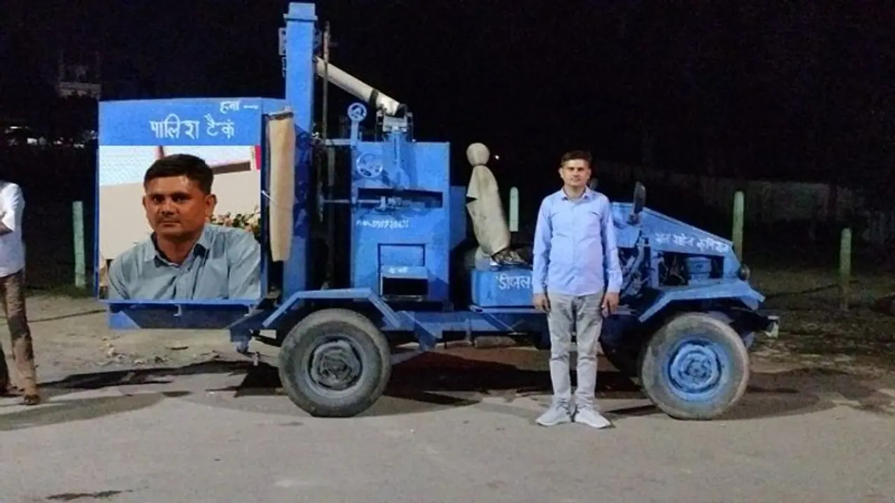 Changing Lives With Innovation: Rajkumar Mishra’s self invented paddy threshing machines