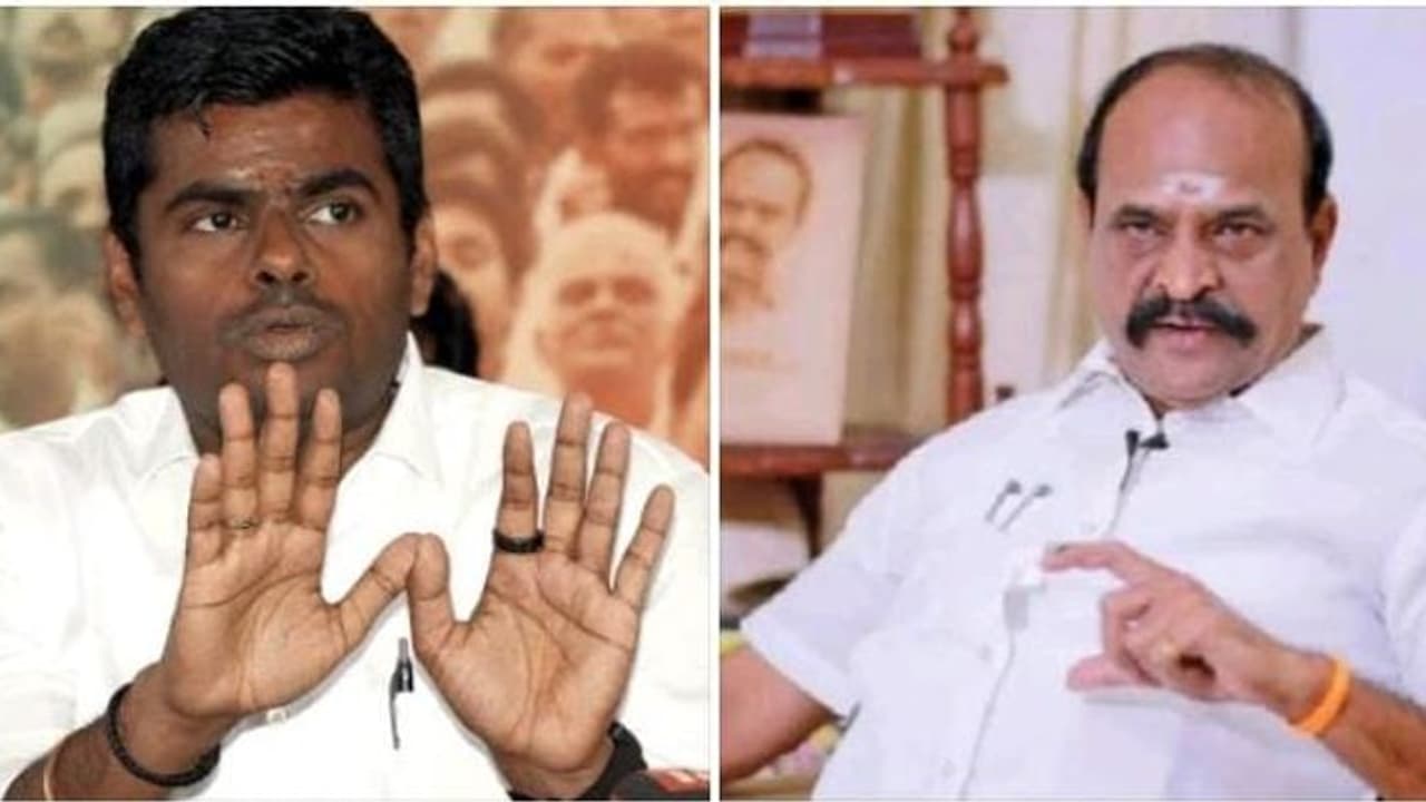 அண்ணாமலைக்கு பக்குவம் இல்லை.. அவரை பார்த்து நாங்கள் தான் சிரிக்க வேண்டும்..! இறங்கி அடித்த கடம்பூர் ராஜூ அண்ணாமலைக்கு பக்குவம் இல்லை.. அவரை பார்த்து நாங்கள் தான் சிரிக்க வேண்டும்..! இறங்கி அடித்த கடம்பூர் ராஜூ