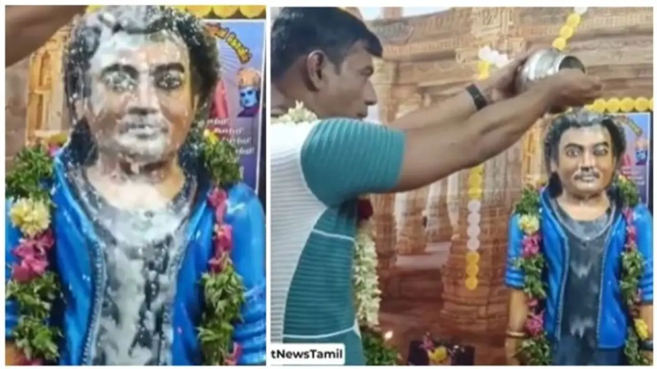 Rajinikanth Temple: சூப்பர் ஸ்டாருக்கு 250 கிலோ சிலை! கோவில் கட்டி கும்பாபிஷேகம் செய்த ரஜினிகாந்த் ரசிகர்! Rajinikanth Temple: சூப்பர் ஸ்டாருக்கு 250 கிலோ சிலை! கோவில் கட்டி கும்பாபிஷேகம் செய்த ரஜினிகாந்த் ரசிகர்!