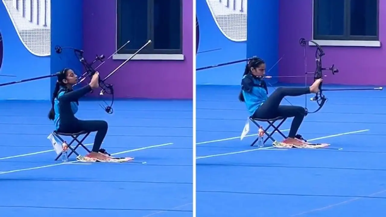 'Perfect 10's': WATCH armless archer Sheetal Devi become 1st Indian woman to win 2 Asian Para Games gold 'Perfect 10's': WATCH armless archer Sheetal Devi become 1st Indian woman to win 2 Asian Para Games gold