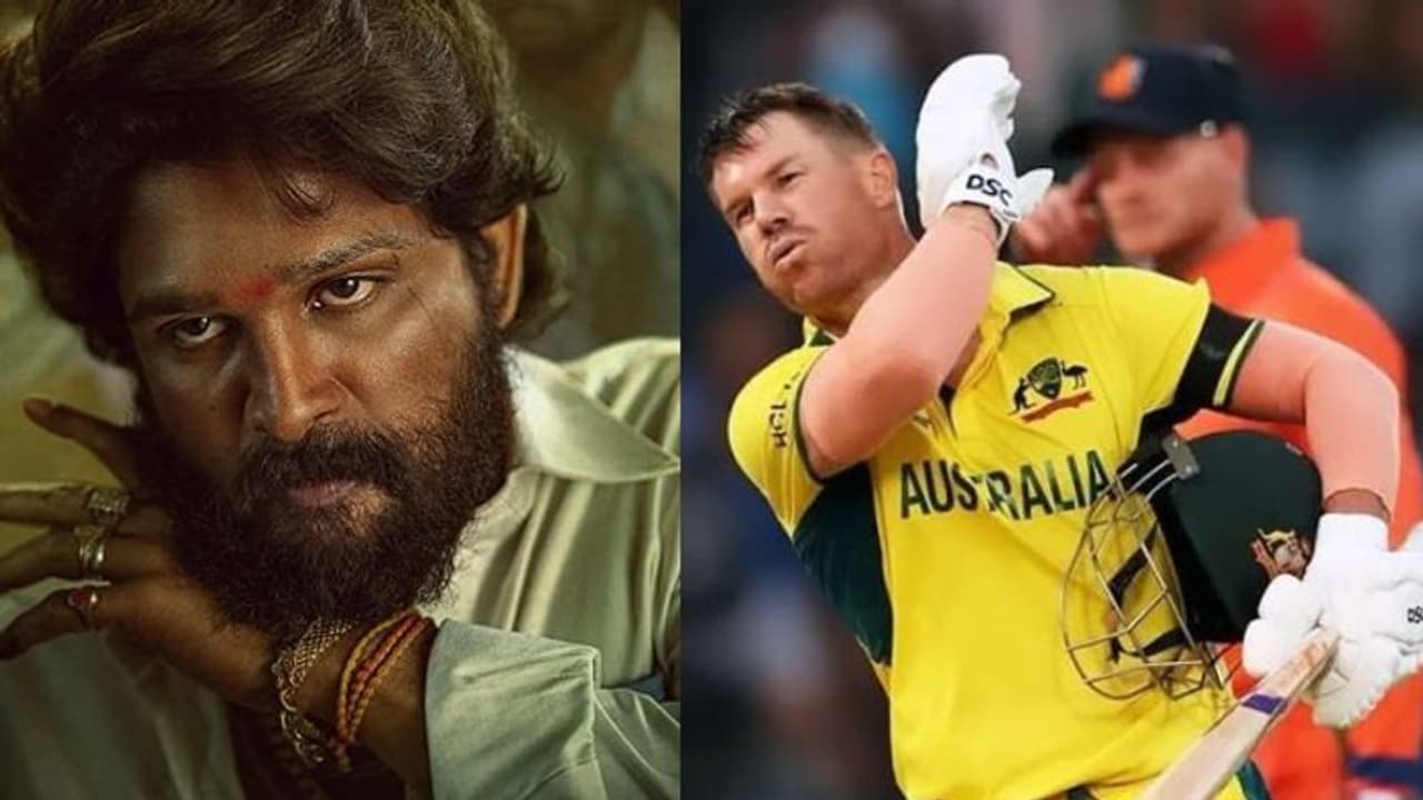 తగ్గేదే లే.. డేవిడ్ వార్నర్ కి అల్లు అర్జున్ బర్త్ డే విషెస్ తగ్గేదే లే.. డేవిడ్ వార్నర్ కి అల్లు అర్జున్ బర్త్ డే విషెస్