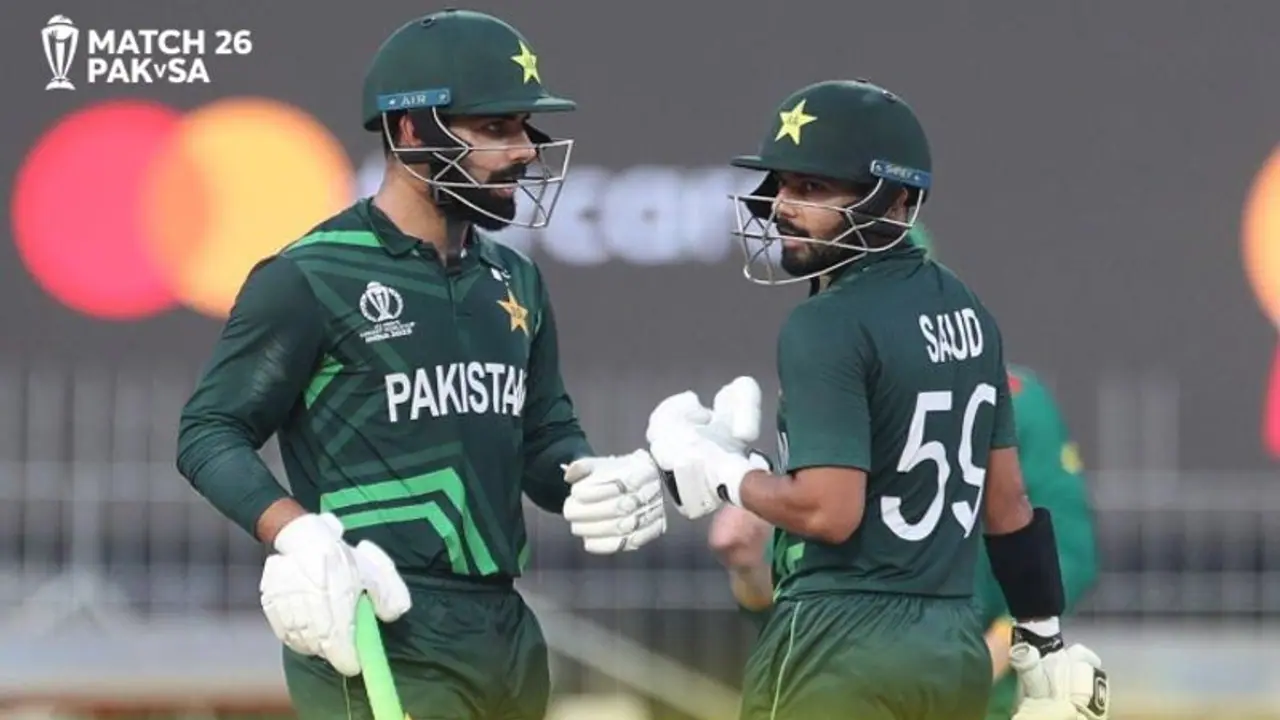 Pakistan vs South Africa: டீசண்டான ஸ்கோரை எட்டிய பாகிஸ்தான்; கடைசில கை கொடுத்த சவுத் சகீல், ஷதாப் கான்! Pakistan vs South Africa: டீசண்டான ஸ்கோரை எட்டிய பாகிஸ்தான்; கடைசில கை கொடுத்த சவுத் சகீல், ஷதாப் கான்!