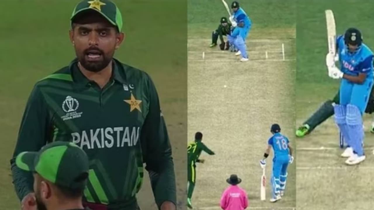 അശ്വിനെതിരെ എറിഞ്ഞ അതേ പന്ത്! തോല്വിക്ക് പിന്നാലെ നവാസിന് നേരെ ക്രുദ്ധനായി പാഞ്ഞടുത്ത് ബാബര് അസം വീഡിയോ അശ്വിനെതിരെ എറിഞ്ഞ അതേ പന്ത്! തോല്വിക്ക് പിന്നാലെ നവാസിന് നേരെ ക്രുദ്ധനായി പാഞ്ഞടുത്ത് ബാബര് അസം വീഡിയോ