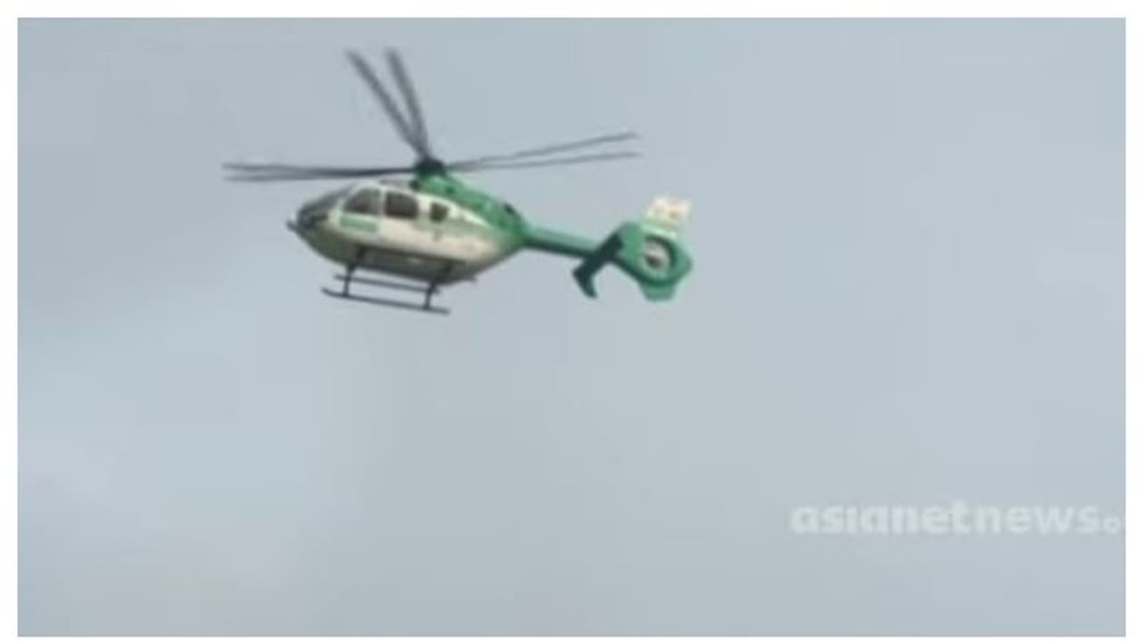 മാവോയിസ്റ്റ് സാന്നിധ്യം പരിശോധിക്കാൻ ഹെലികോപ്ടറിൽ നിരീക്ഷണം, പറന്നത് അരമണിക്കൂർ മാവോയിസ്റ്റ് സാന്നിധ്യം പരിശോധിക്കാൻ ഹെലികോപ്ടറിൽ നിരീക്ഷണം, പറന്നത് അരമണിക്കൂർ