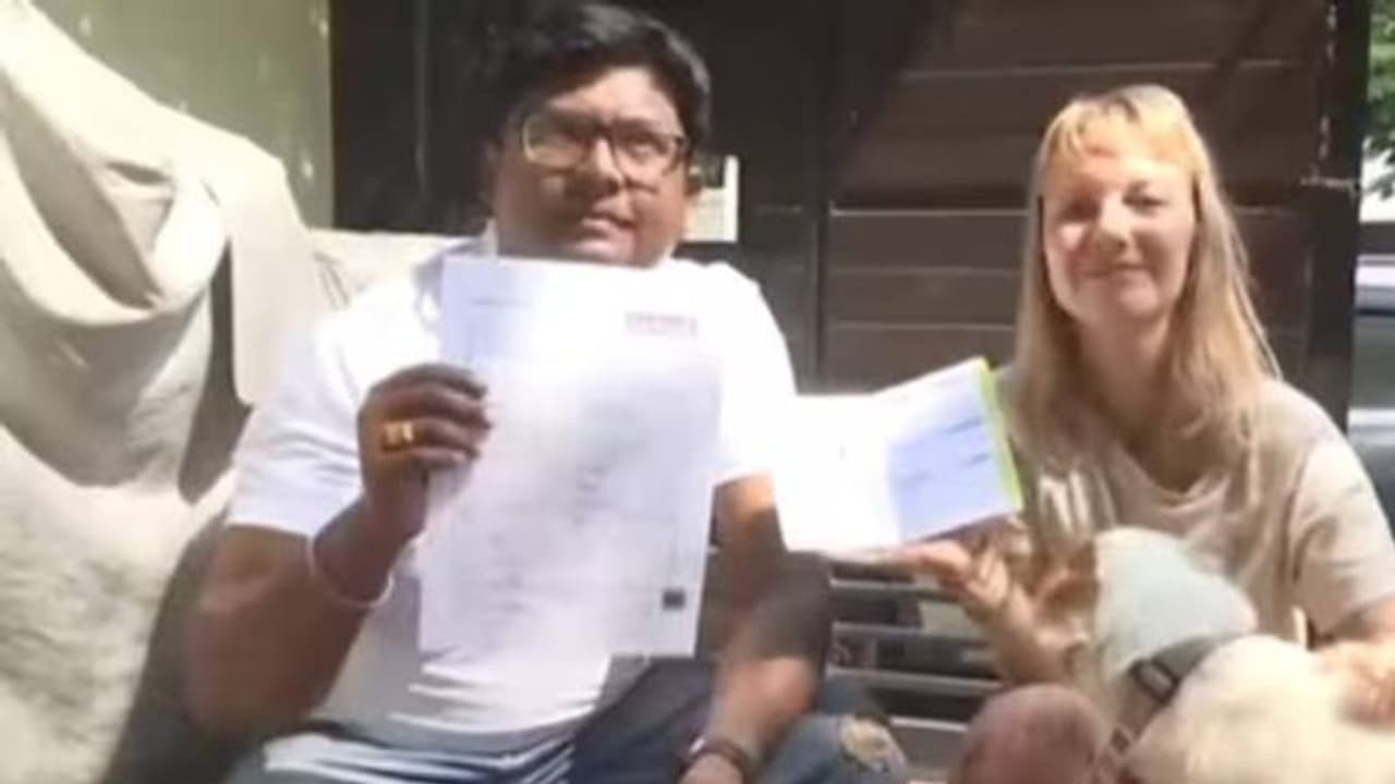 പാസ്‍പോർട്ടും വിസയും റെഡി, വരാണസിയിലെ തെരുവുനായ ജയ ഇനി നെതർലാൻഡ്‍സിലേക്ക് 