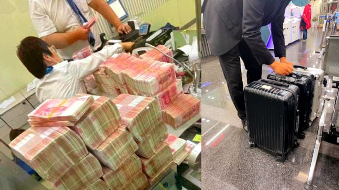 നോട്ടെണ്ണി കൈ കഴച്ച് ബാങ്ക് ജീവനക്കാർ; മുട്ടൻ പണി നൽകി ഈ കോടീശ്വരൻ