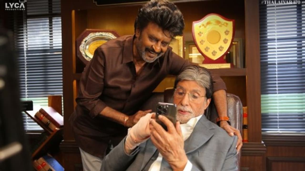 'ഇതിഹാസങ്ങളുടെ ഇരട്ടി ഡോസ്'; വീണ്ടും ഒന്നിച്ച് രജനിയും ബച്ചനും, 'തലൈവർ 170' അപ്ഡേറ്റ്