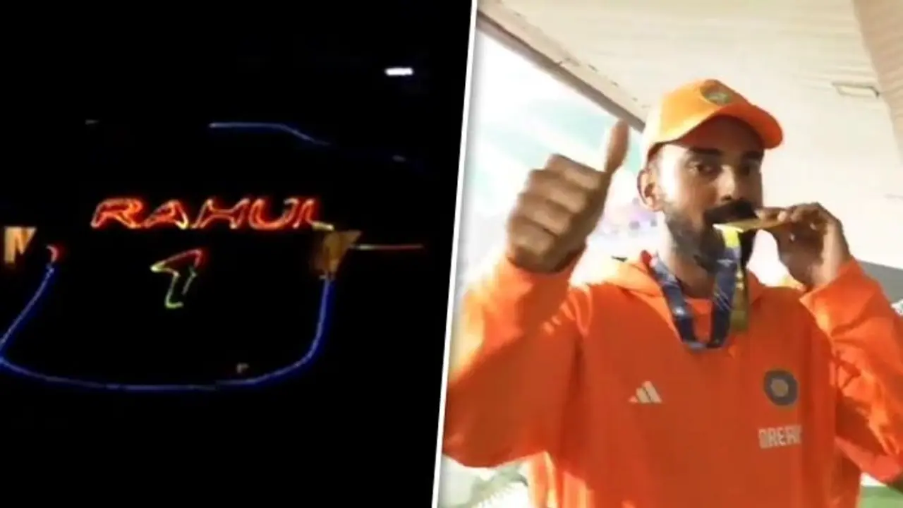 India vs England: KL Rahul bags second WC 'Best Fielder' medal in unique fashion; WATCH spectacular reveal