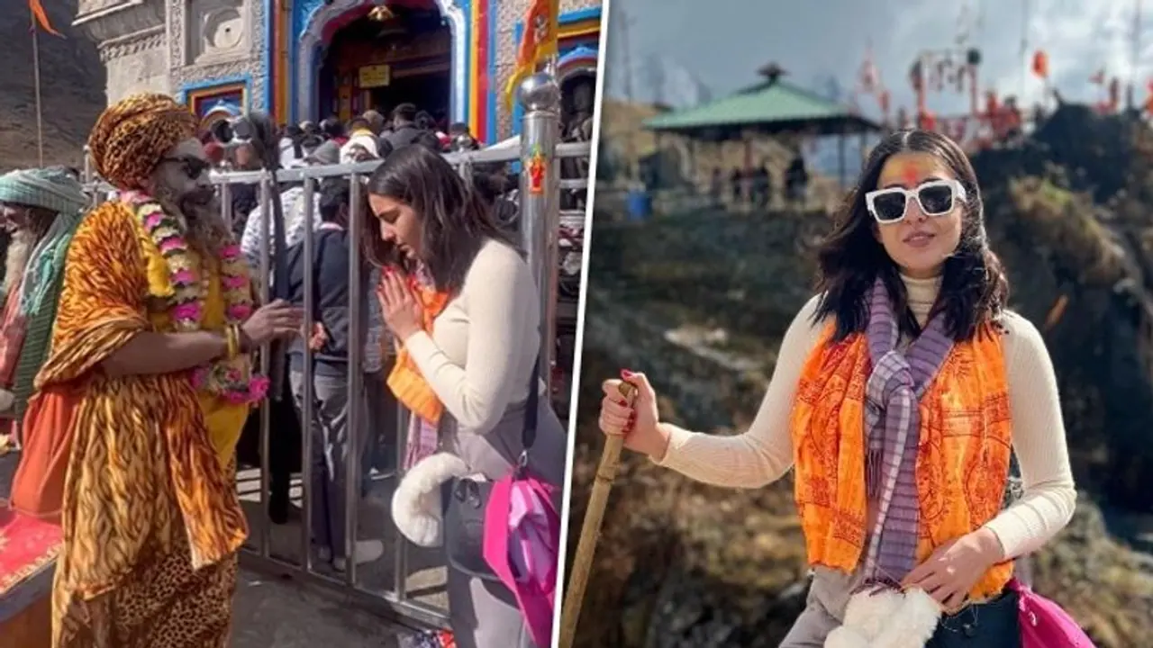 ఆధ్యాత్మిక యాత్రలో బాలీవుడ్ బ్యూటీ.. చార్ ధామ్ టూర్ లో సారా అలీ ఖాన్ సందడి ఆధ్యాత్మిక యాత్రలో బాలీవుడ్ బ్యూటీ.. చార్ ధామ్ టూర్ లో సారా అలీ ఖాన్ సందడి