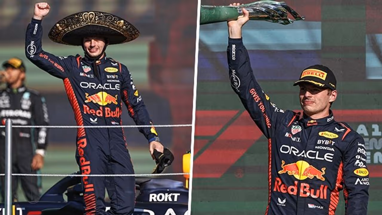 Max Verstappen equals Alain Prost's record with thrilling victory at the Mexican Grand Prix