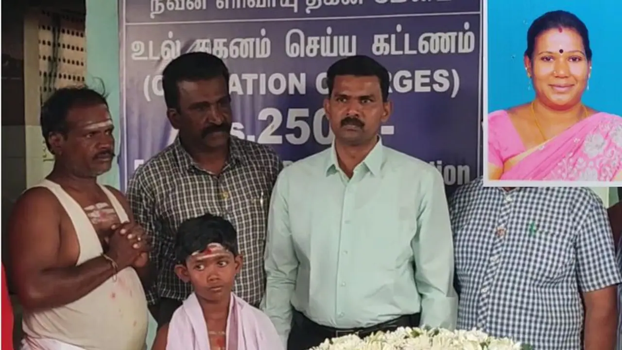 ஓசூரில் 6 நபர்களுக்கு மறுவாழ்வளித்த பெண்ணின் உடலை அரசு மரியாதையுடன் தகனம் செய்த அதிகாரிகள் ஓசூரில் 6 நபர்களுக்கு மறுவாழ்வளித்த பெண்ணின் உடலை அரசு மரியாதையுடன் தகனம் செய்த அதிகாரிகள்