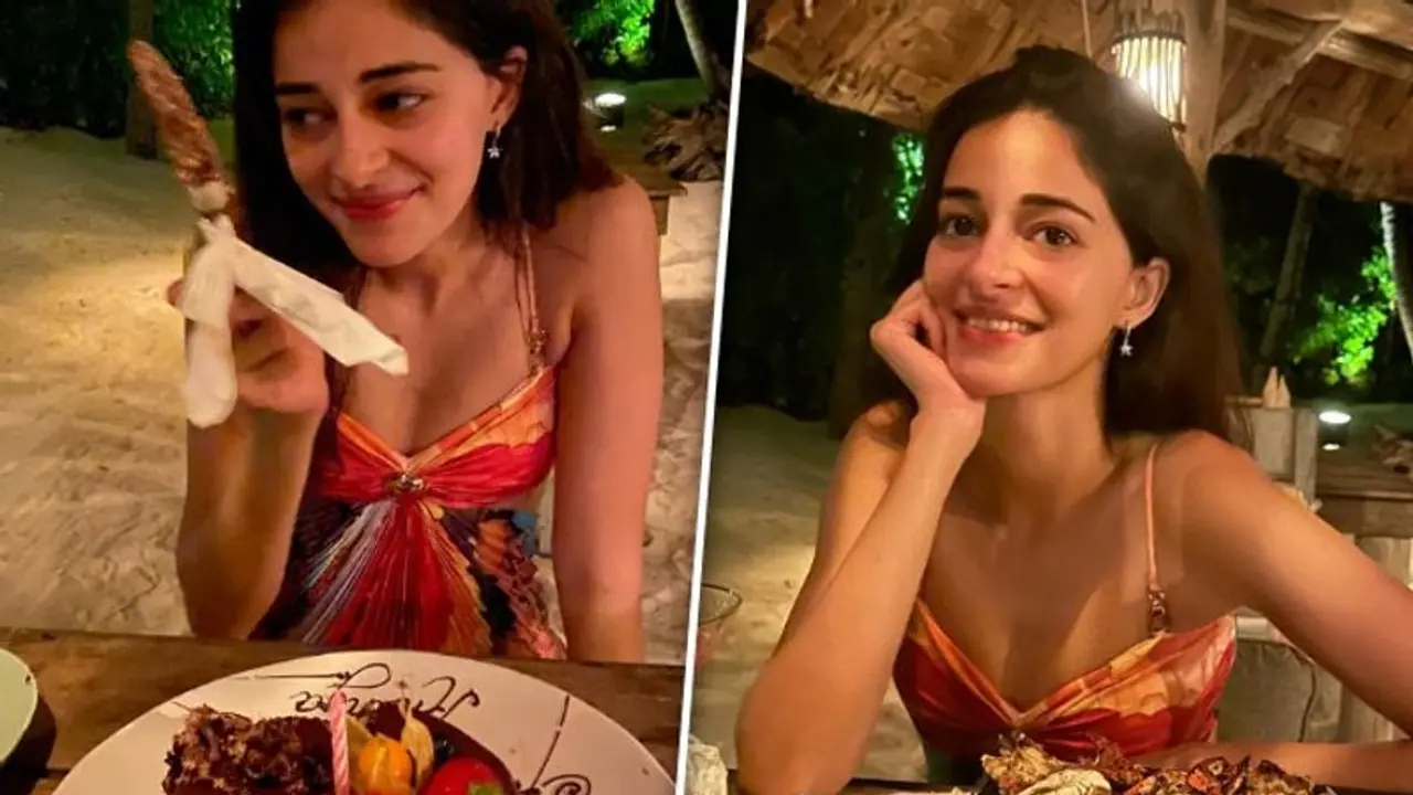 Ananya Panday shares glimpses of her birthday at Maldives; unseen video of her dancing to Kajra re goes viral