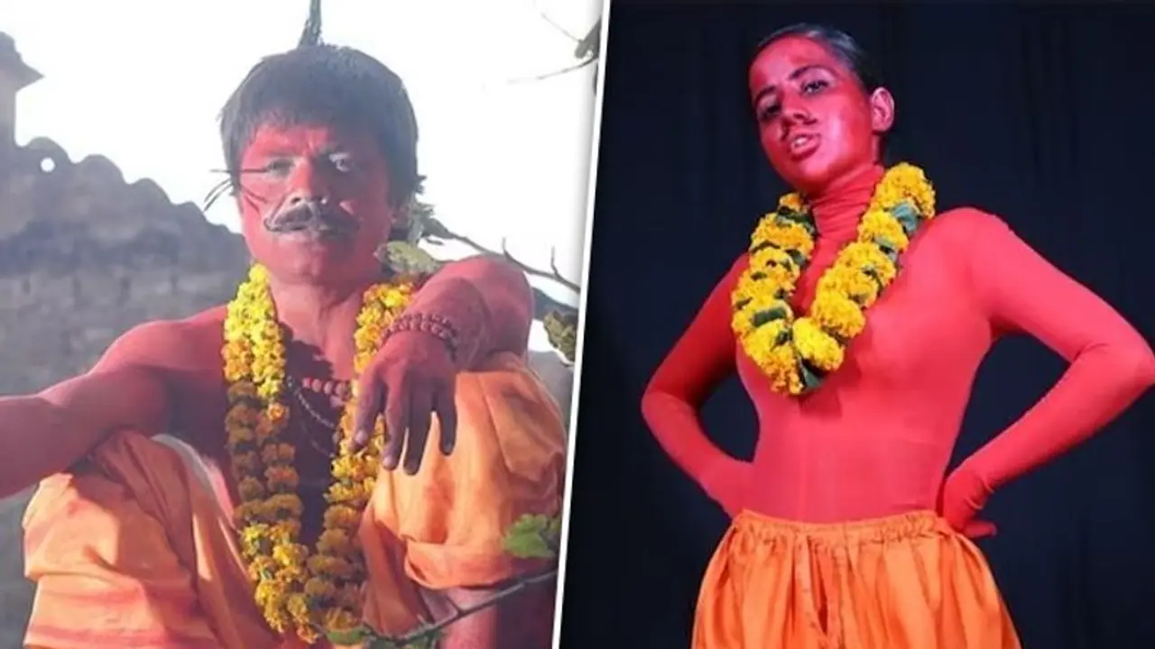 Uorfi aka Urfi Javed gets death threats for donning Rajpal's character from 'Bhool Bhulaiyaa'; take a look