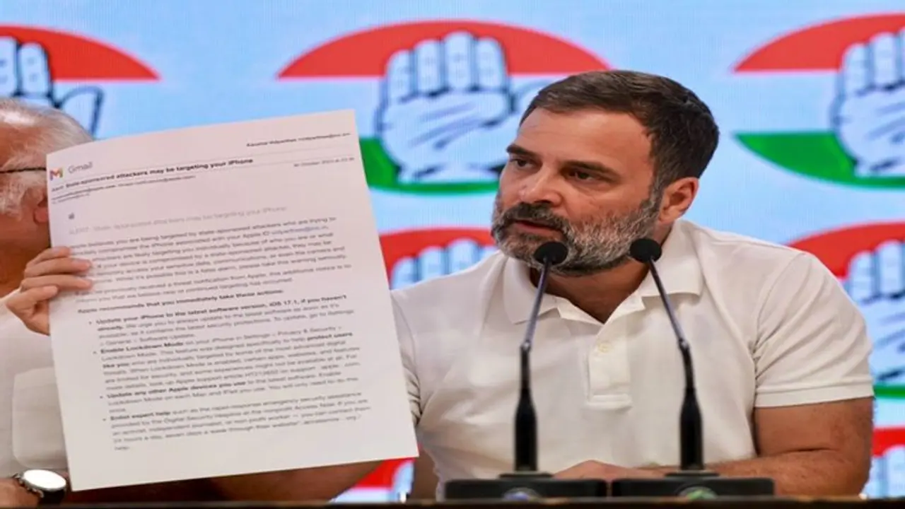 నా ఫోన్ ను ఎంతైనా హ్యాక్ చేసుకోండి.. ఇలాంటి ప్రయత్నాలకు బయపడబోం - రాహుల్ గాంధీ.. 