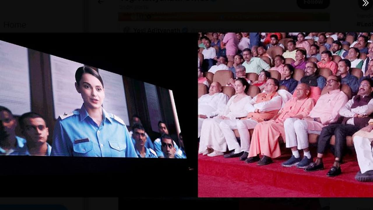 ബോക്സോഫീസ് ദുരന്തമായി 'തേജസ്': രക്ഷപ്പെടുത്താന്‍ യോഗിക്ക് സ്പെഷ്യല്‍ ഷോ നടത്തി കങ്കണ