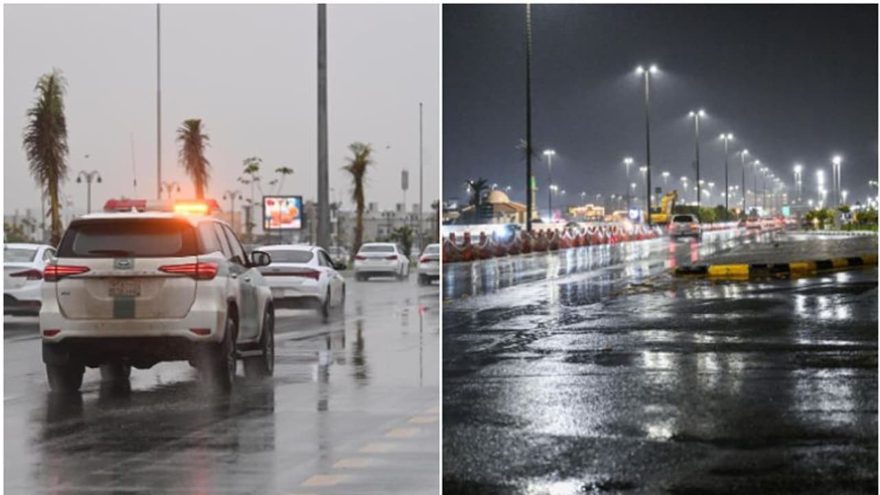 വെള്ളിയാഴ്ച വരെ വ്യാപക മഴക്ക് സാധ്യത; ആവശ്യമായ മുൻകരുതൽ സ്വീകരിക്കണമെന്ന് മുന്നറിയിപ്പുമായി സൗദി അധികൃതര് വെള്ളിയാഴ്ച വരെ വ്യാപക മഴക്ക് സാധ്യത; ആവശ്യമായ മുൻകരുതൽ സ്വീകരിക്കണമെന്ന് മുന്നറിയിപ്പുമായി സൗദി അധികൃതര്