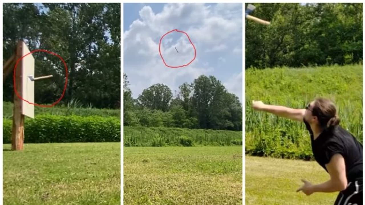 എത്ര ദൂരത്തേക്ക് 'മഴു' എറിയാനാകും? എന്തായാലും ആ ലോക റിക്കോര്‍ഡ് ഇന്ത്യക്കാരനല്ല !