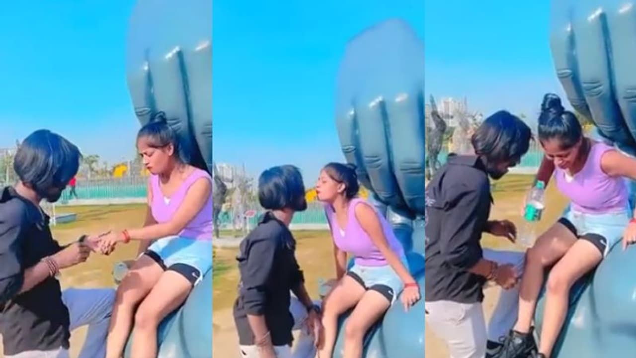 വായിൽ നിന്ന് വായിലേക്ക് വെള്ളം പകർന്ന് കമിതാക്കൾ, ഇത്തരം റീലുകൾ നിരോധിക്കണമെന്ന് ആവശ്യം, പ്രതികരിച്ച് പൊലീസ് വായിൽ നിന്ന് വായിലേക്ക് വെള്ളം പകർന്ന് കമിതാക്കൾ, ഇത്തരം റീലുകൾ നിരോധിക്കണമെന്ന് ആവശ്യം, പ്രതികരിച്ച് പൊലീസ്