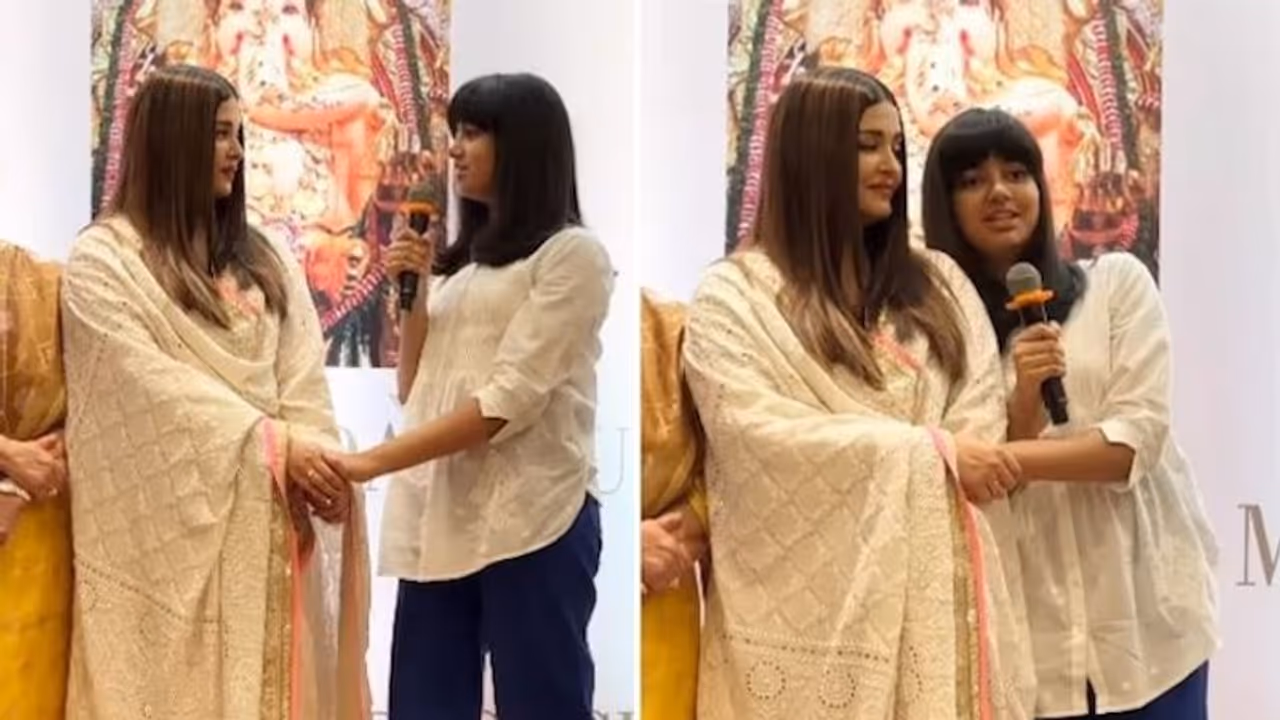 ഐശ്വര്യയെ അടുത്ത് നിര്ത്തി ആരാധ്യയുടെ ആദ്യ പൊതുവേദി പ്രസംഗം: ട്രോള്, വിമര്ശനം, എതിര്വാദം.! ഐശ്വര്യയെ അടുത്ത് നിര്ത്തി ആരാധ്യയുടെ ആദ്യ പൊതുവേദി പ്രസംഗം: ട്രോള്, വിമര്ശനം, എതിര്വാദം.!