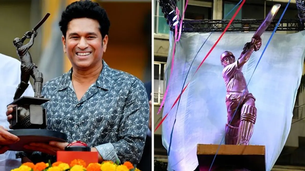 'Sachin, Sachin': Fans chant Tendulkar's name at Wankhede Stadium during India vs Sri Lanka WC clash (WATCH) 'Sachin, Sachin': Fans chant Tendulkar's name at Wankhede Stadium during India vs Sri Lanka WC clash (WATCH)
