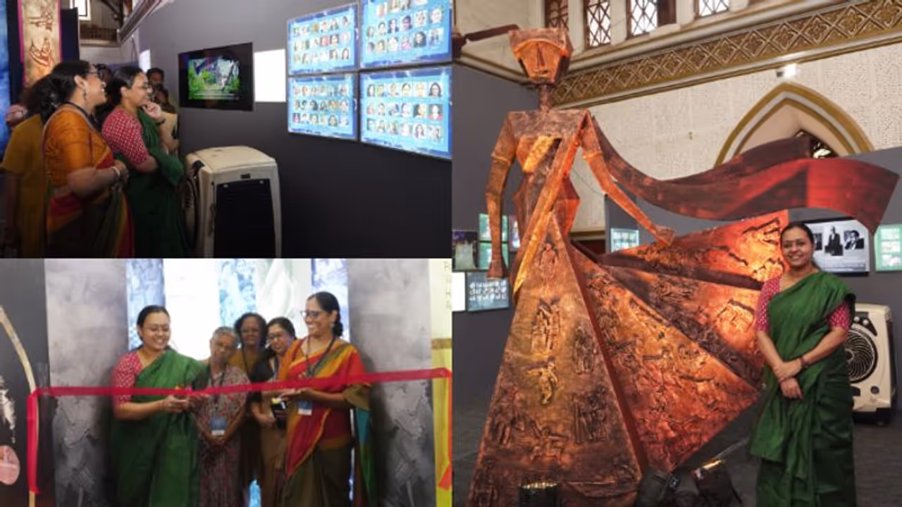 ചരിത്ര നിര്മ്മിതിയില് നായകന്മാര് മാത്രമല്ല നായികമാരുമുണ്ട്, 'പെണ് കാലങ്ങള്' പ്രചോദനമെന്നും മന്ത്രി ചരിത്ര നിര്മ്മിതിയില് നായകന്മാര് മാത്രമല്ല നായികമാരുമുണ്ട്, 'പെണ് കാലങ്ങള്' പ്രചോദനമെന്നും മന്ത്രി