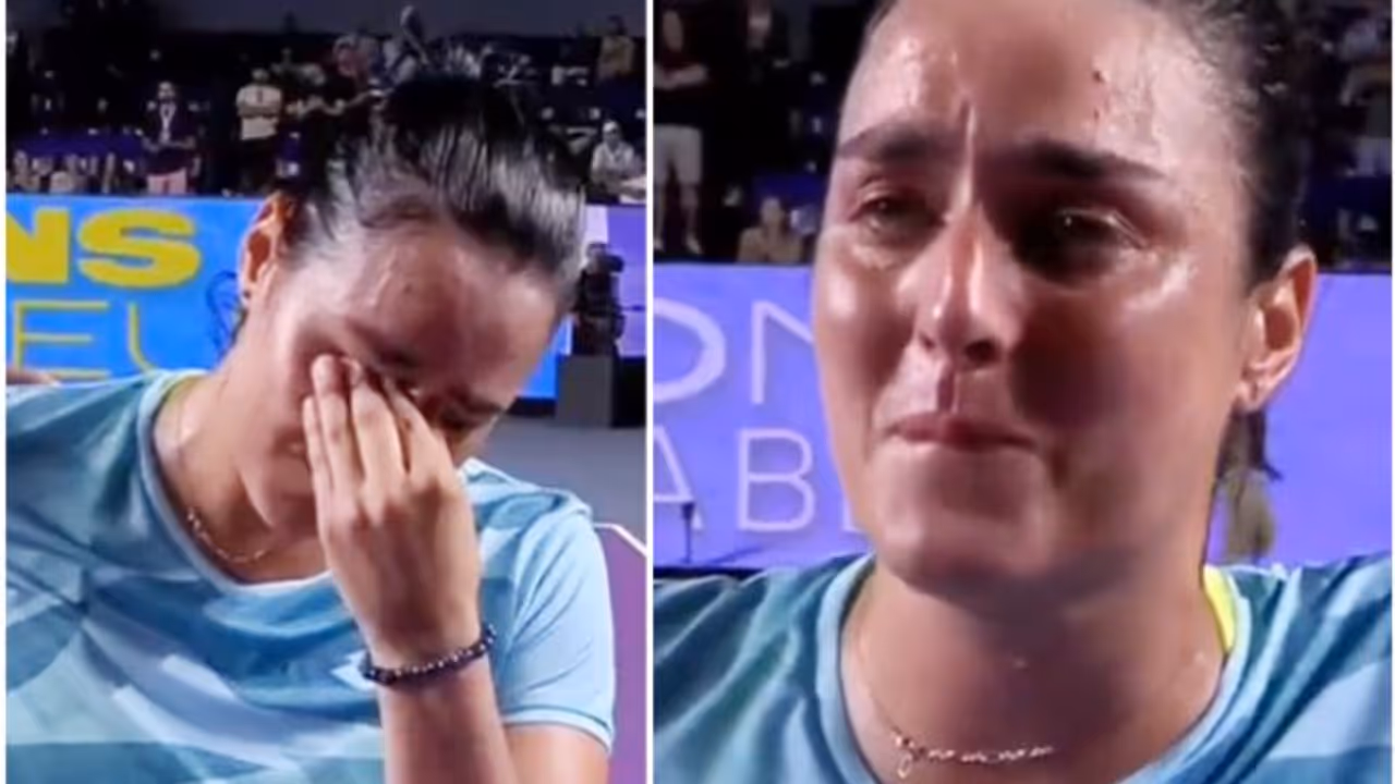 Ons Jabeur's emotional promise: Donating WTA finals prize money to Palestinians (WATCH) Ons Jabeur's emotional promise: Donating WTA finals prize money to Palestinians (WATCH)
