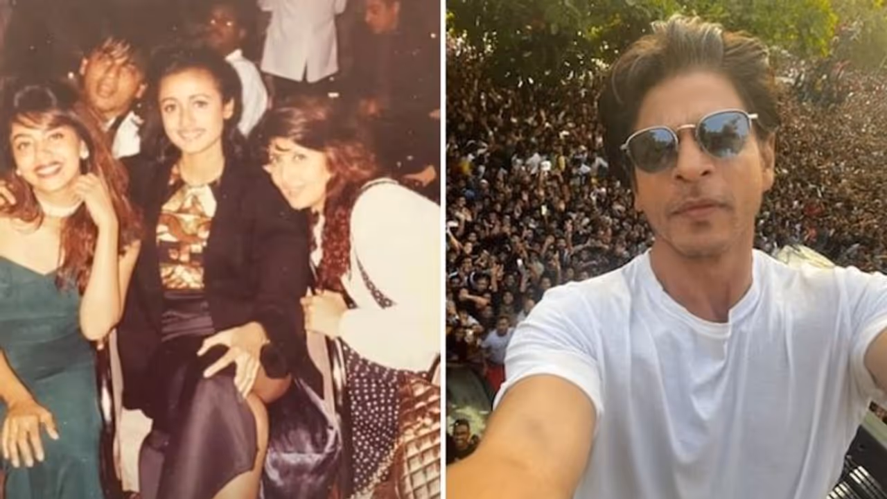 Happy Birthday Shah Rukh Khan: Namrata Sirodkar shares throwback photo of King Khan with wife Gauri Khan; Read Happy Birthday Shah Rukh Khan: Namrata Sirodkar shares throwback photo of King Khan with wife Gauri Khan; Read