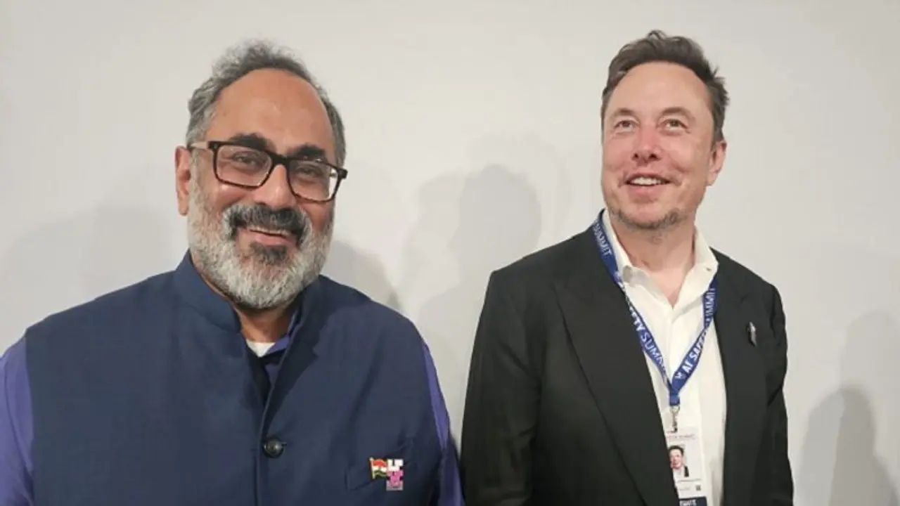 'My son's middle name Chandrasekhar': Billionaire Elon Musk tells Indian minister at UK AI summit 'My son's middle name Chandrasekhar': Billionaire Elon Musk tells Indian minister at UK AI summit